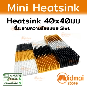 ภาพหน้าปกสินค้า[ 40x40 mm] Heatsink ระบายความร้อน ซิงค์ แผงระบายความร้อน ที่เกี่ยวข้อง