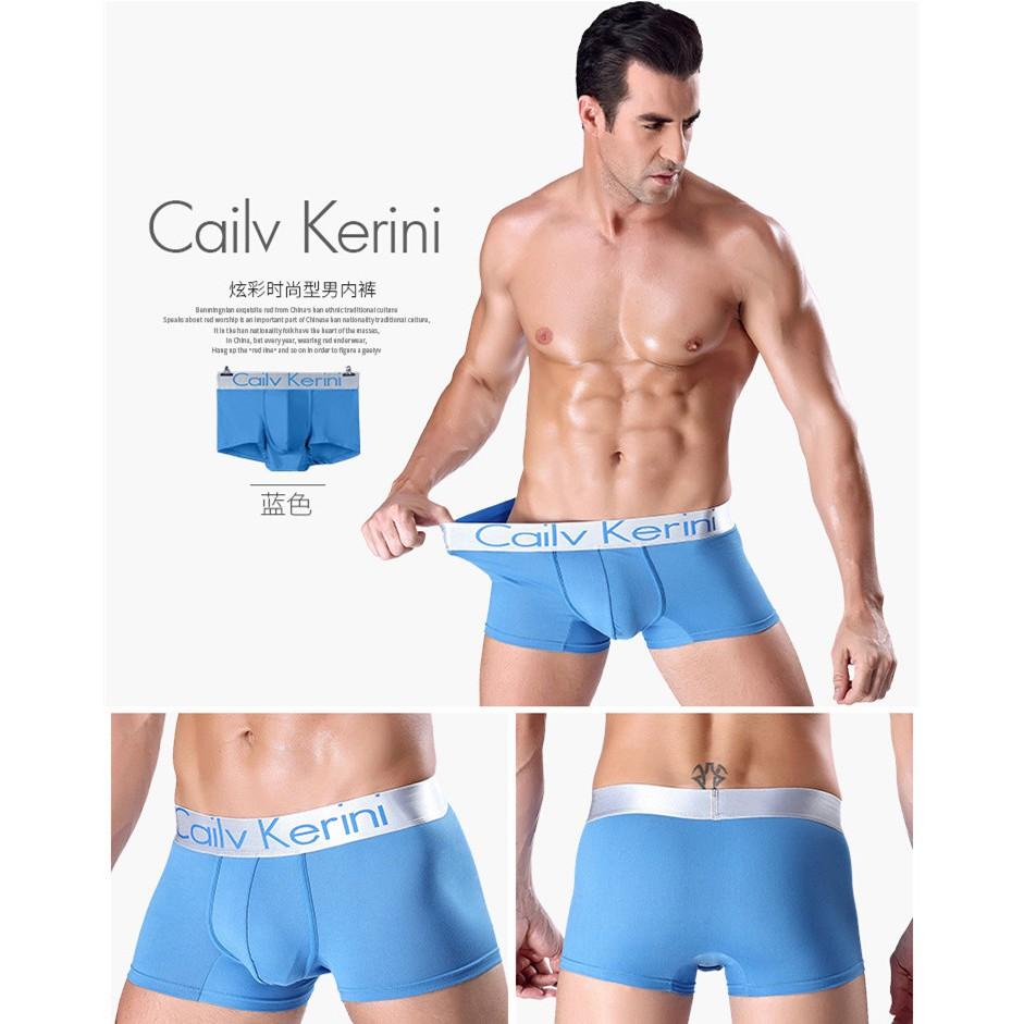 พร้อมส่ง กางเกงในชายขาสั้น ชุดชั้นในชาย - กางเกงในชาย ผ้านิ่มใสสบาย Cailin Kailan ถูกที่สุด (ส่งด่วนเคอรี่) CK underwear ชุดชั้นในชาย / กางเกงในชาย