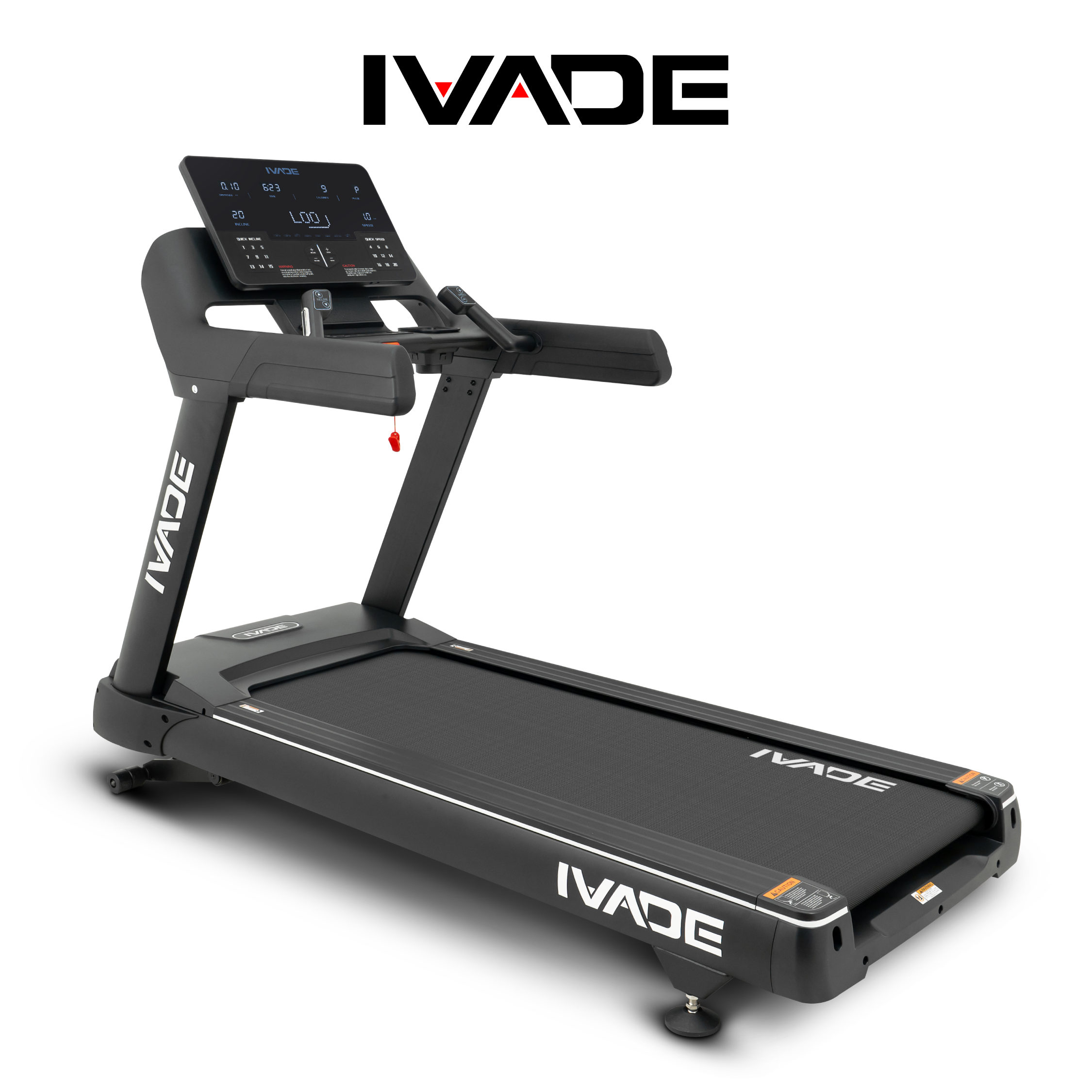 ลู่วิ่งไฟฟ้า ลู่เดินออกกำลังกาย IVADE รุ่น Iv140 - เครื่องออกกำลังกาย ยี่ห้อ ราคา 67,900 บาท*ส่งฟรี