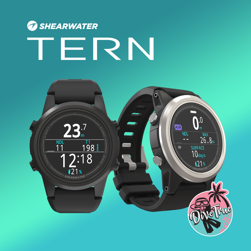 Shearwater Tern และ Tern TX - Dive Computers - นาฬิกาดำน้ำ ไดฟ์คอม ราคา 26,900 บาท*ส่งฟรี
