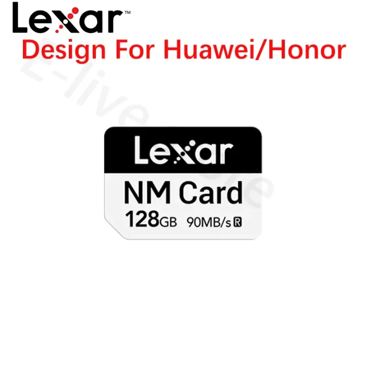 Lexar 128Gb Nm Memory Card for Huawei Cellphones and Tablet Pcs ราคา 1,455 บาท*ส่งฟรี