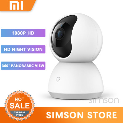 New Xiaomi Mijia Mi 1080P HD Smart IP Camera WiFi 360 Angle Night Vision Pan-tilt Video Webcam Baby Home Security Monitor