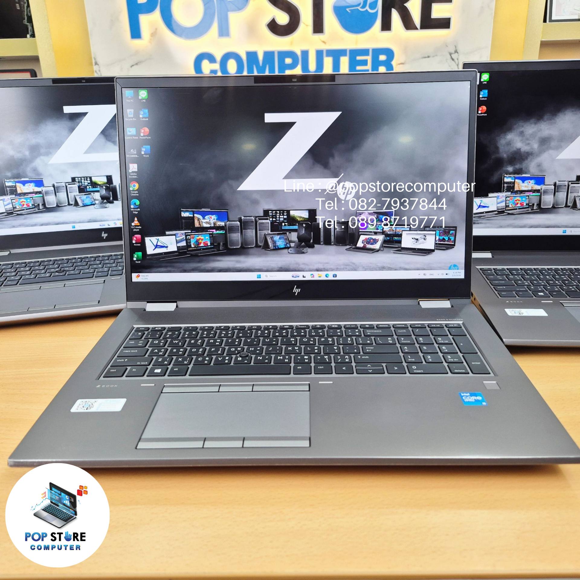 (Second-Hand Notebook) Hp Zbook Fury 17.30 Workstation / I5-11500H / Ram 32 Gb / M.2 Ssd 512 Gb / 17.3-Inch Screen ราคา 30,900 บาท*ส่งฟรี