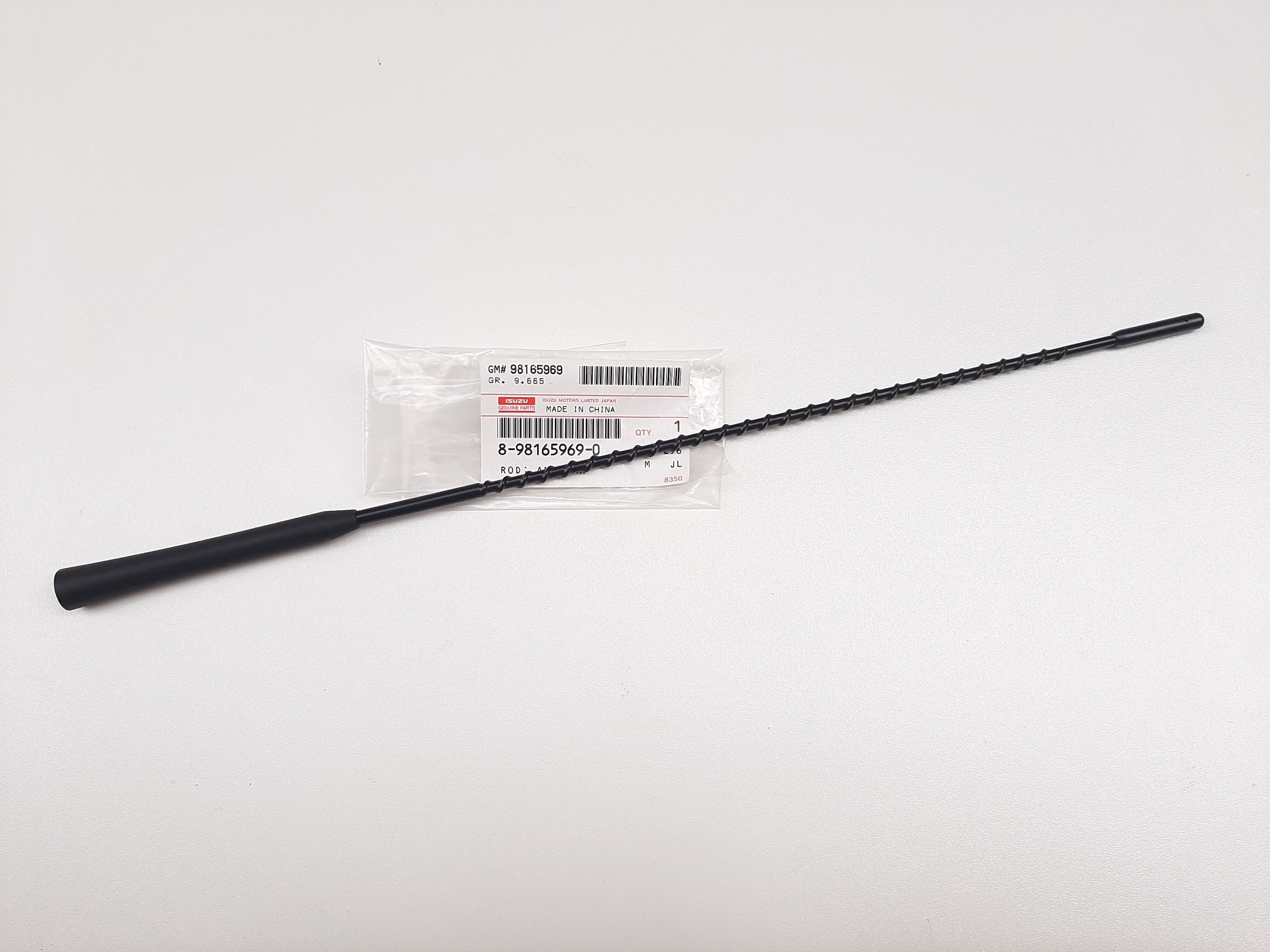 (ของแท้) เสาอากาศ สีดำ อีซูซุ Isuzu D-Max เบิกศูนย์ ราคา 390 บาท*ส่งฟรี