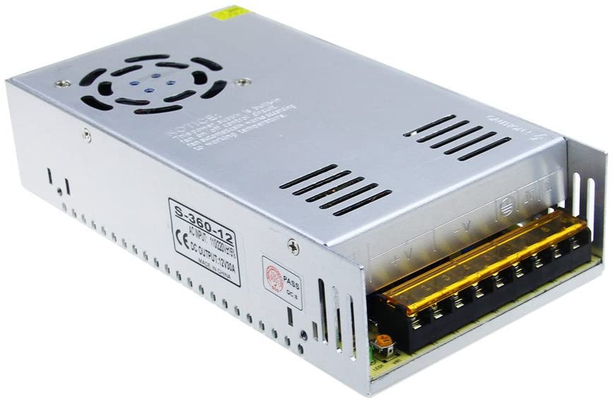 เกี่ยวกับสินค้า รับประกัน 1 ปี – ตู้จ่ายไฟ สวิตชิ่ง 12V 30Amp กล้องวงจรปิด 18 จุด / ไฟ LED กล่องแปลงไฟ หม้อแปลงไฟ - Switching Power S Adapter AC 100V-240V to DC Volt for LED Lighting / CCTV Camera