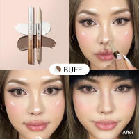 SHEGLAM Fine Line 2-In-1 Nose Contour Highlighter Pen Stick Non-Greasy Long Lasting Natural Multi-Use Sculpt Smooths Fine Lines