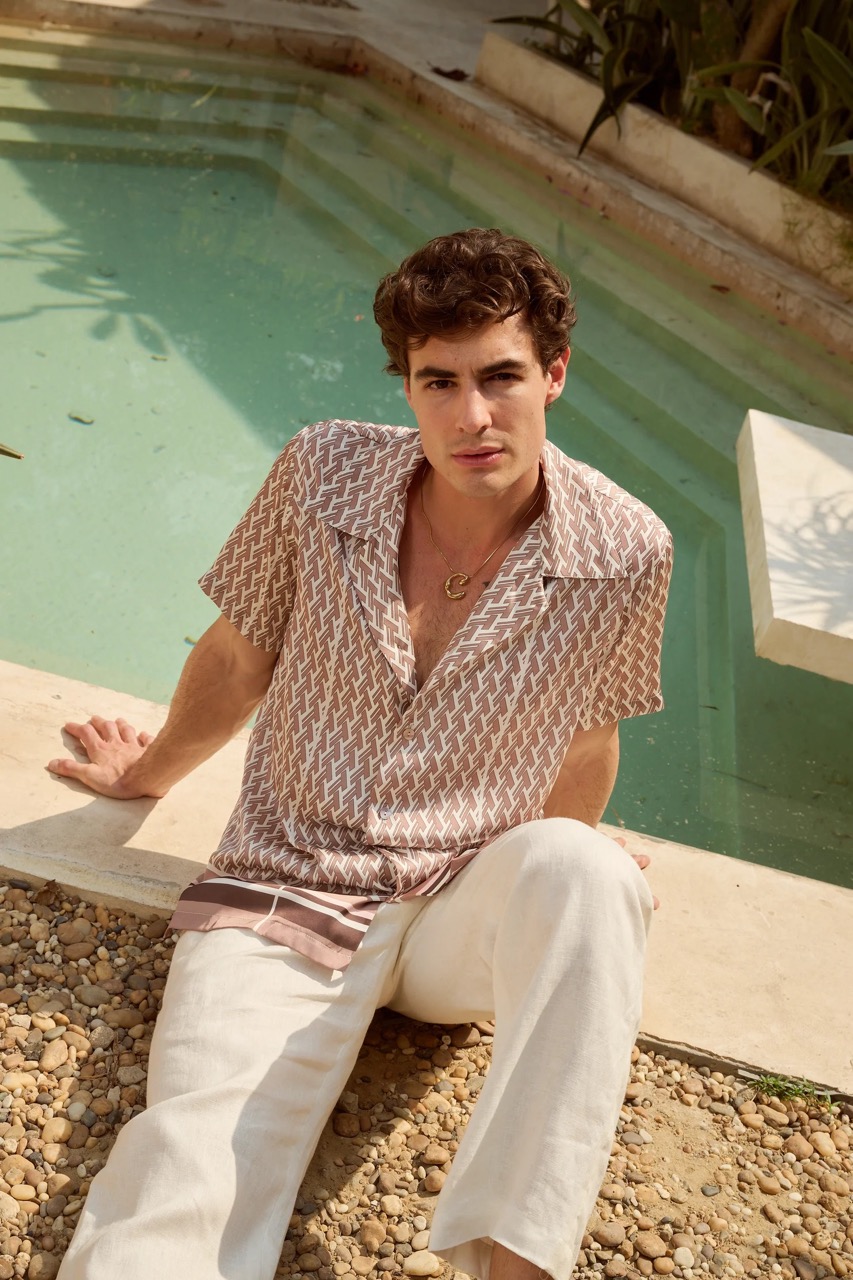 NABIL SHORT-SLEEVED SHIRT ราคา 4,400 บาท*ส่งฟรี