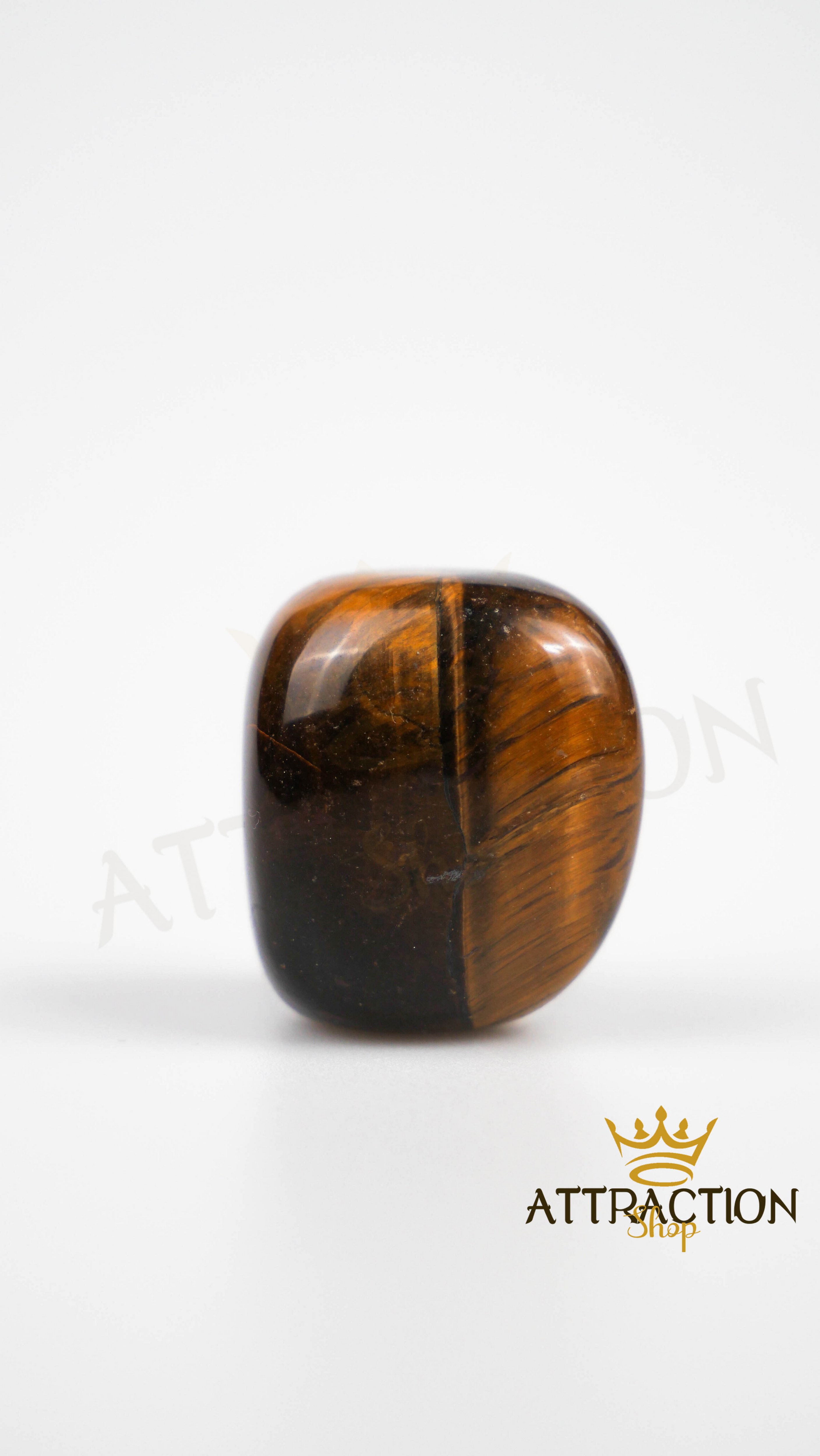 [ ร้าน กฎแรงดึงดูด ATTRACTION SHOP ] หินมงคล ไทเกอร์อาย(Tiger's eye)  ช่วยปัดเป่าพลังงานด้านลบและป้องกันอันตราย ส่งเสริมความกล้าหาญทำให้มีความมั่นใจมากขึ้น  นำเข้าจากอเมริกา