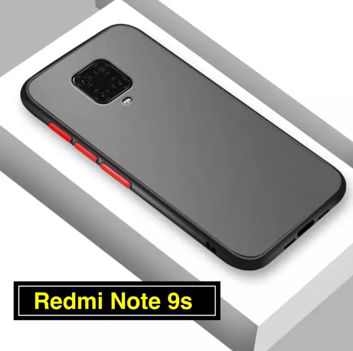 [ส่งจากไทย] เคสกันกระแทก ปุ่มสีผิดด้าน Case Xiaomi Redmi Note 9s เคสโทรศัพท์ เสี่ยวมี่ เรดมี Note9s ขอบนิ่มหลังแข็ง เคส xiaomi redmi note 9s / Note 9Pro