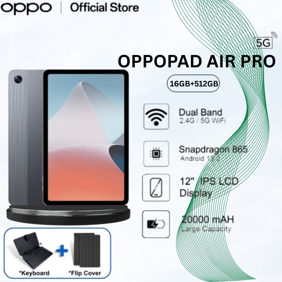 Oppo Pad Air Pro 16Gb+512Gb Phone Snapdragon 680 Battery 20000Mah 12 Inches ราคา 3,569 บาท*ส่งฟรี