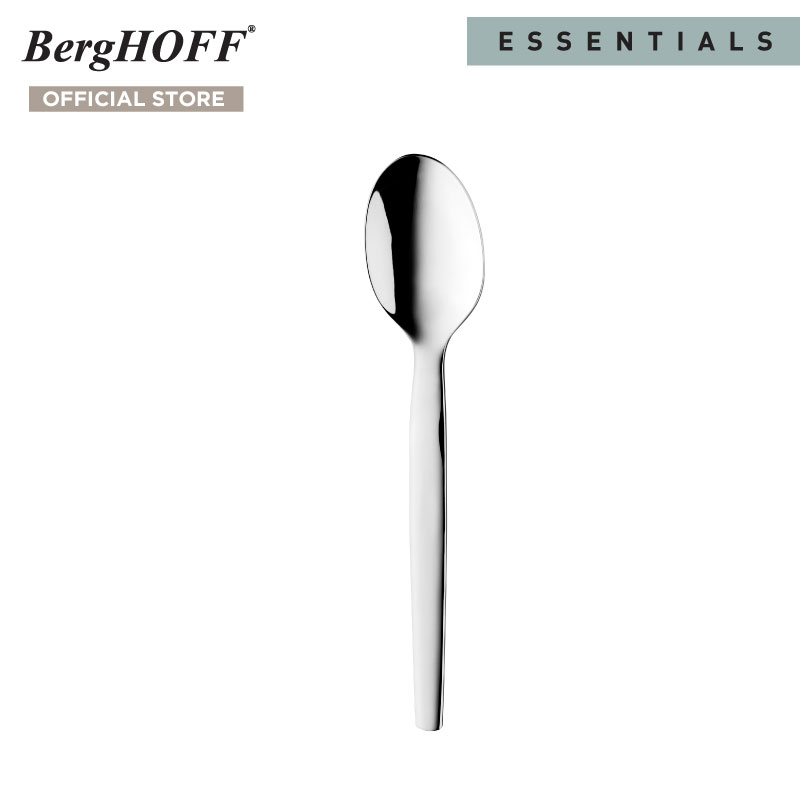 BergHOFF ชุดช้อนทานอาหารสแตนเลสสตีล รุ่น Essential-Quadro ทนทาน 12 ชิ้น สีเงิน 1212027 ราคา 1,112 บาท*ส่งฟรี