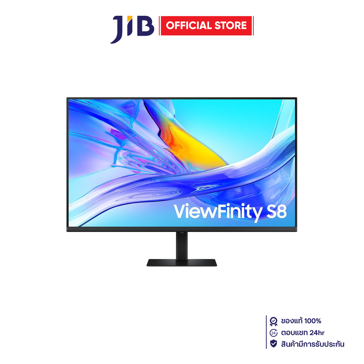 MONITOR (จอมอนิเตอร์) SAMSUNG VIEWFINITY S8 S80UD LS37D800UAEXXT - 37 INCH VA 4K 60Hz KVM USB-C ราคา 19,550 บาท*ส่งฟรี