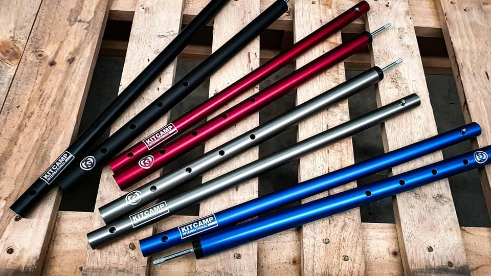 เสาอลูมิเนียม K2 Extreme Pole เสาทาร์ป เสาหน้าเต็นท์ by Jeep Camping ราคา 840 บาท*ส่งฟรี