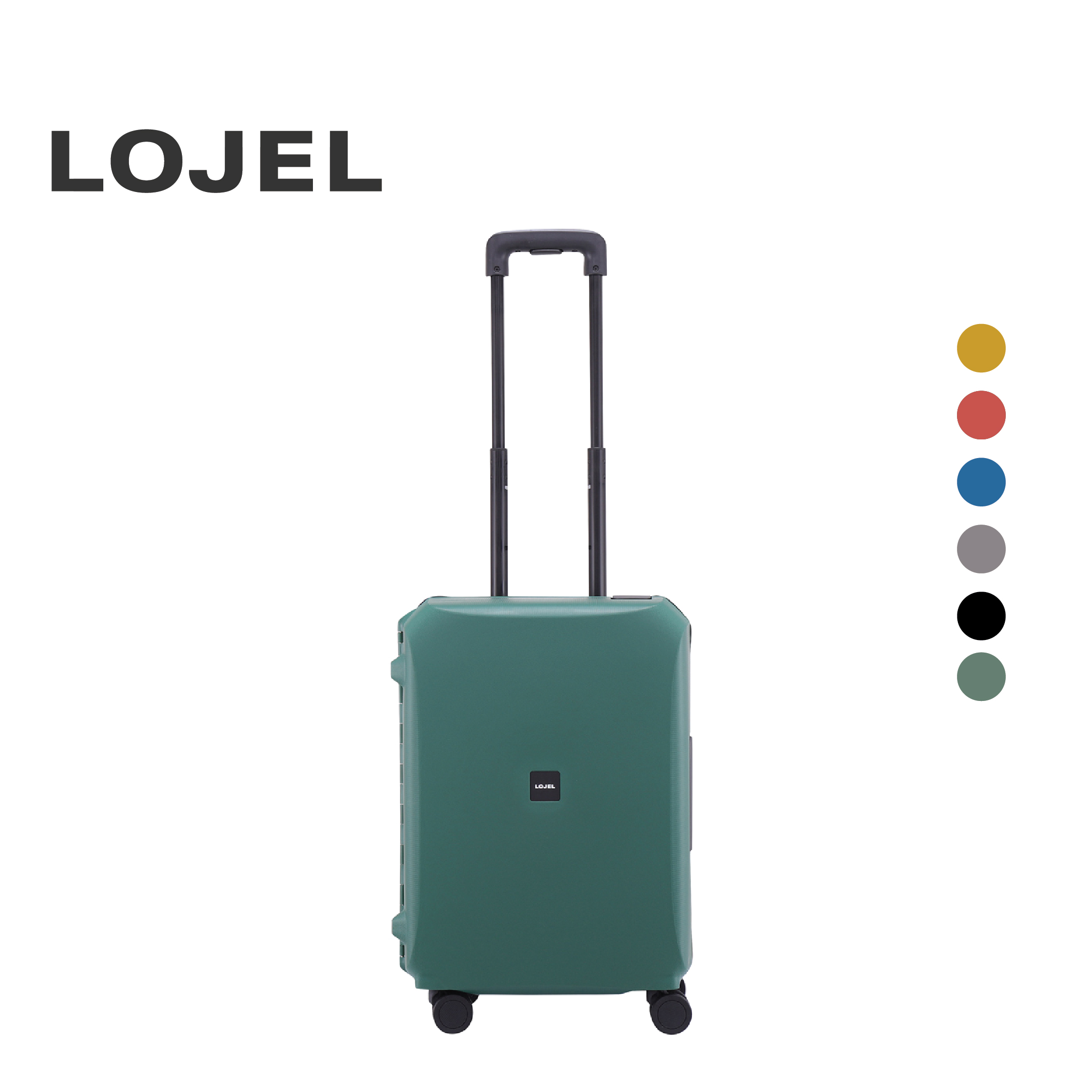 Lojel cheap zipperless luggage