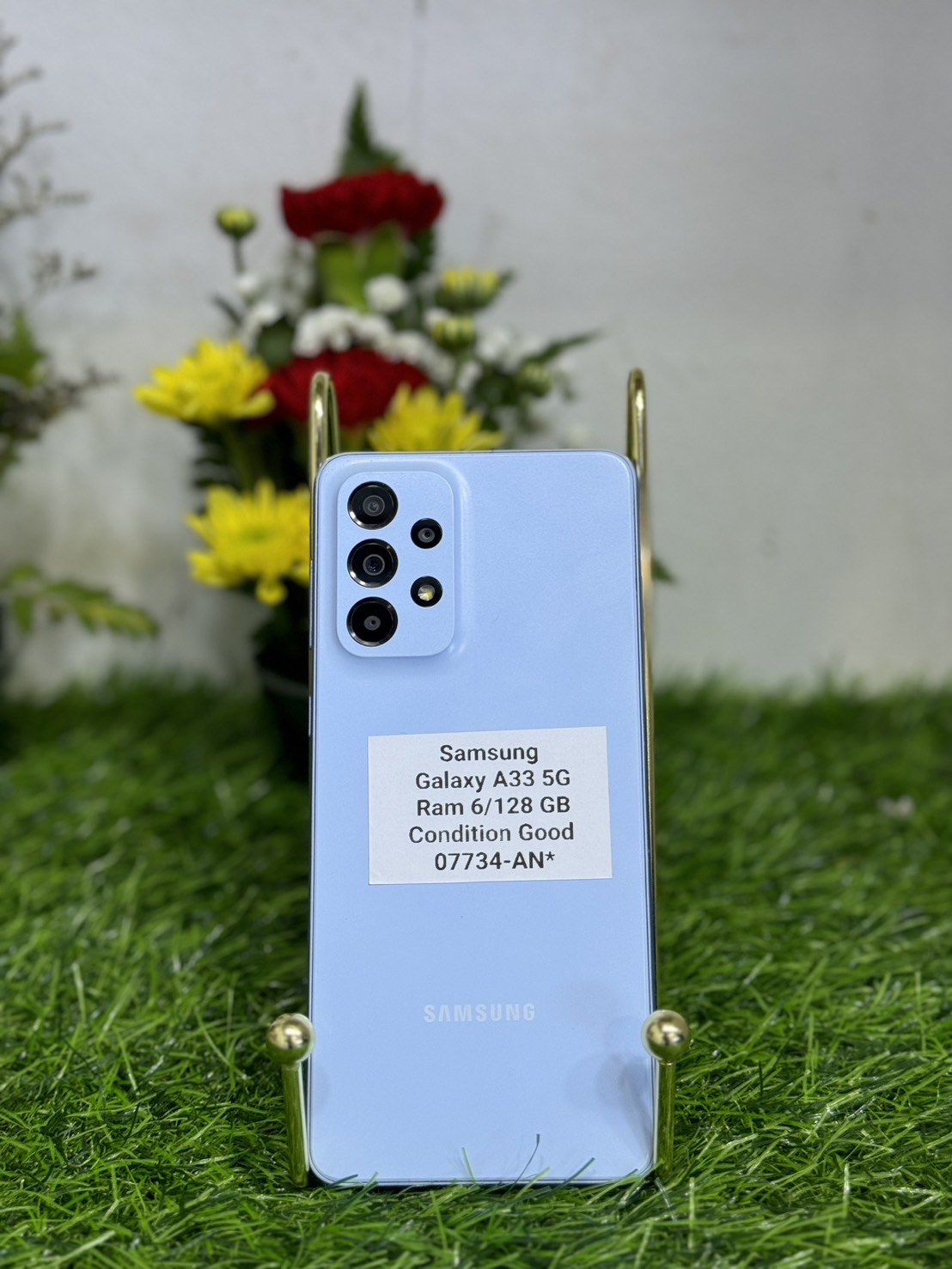 Samsung Galaxy A33 5G Ram6/128 GB ราคา 4,200 บาท*ส่งฟรี