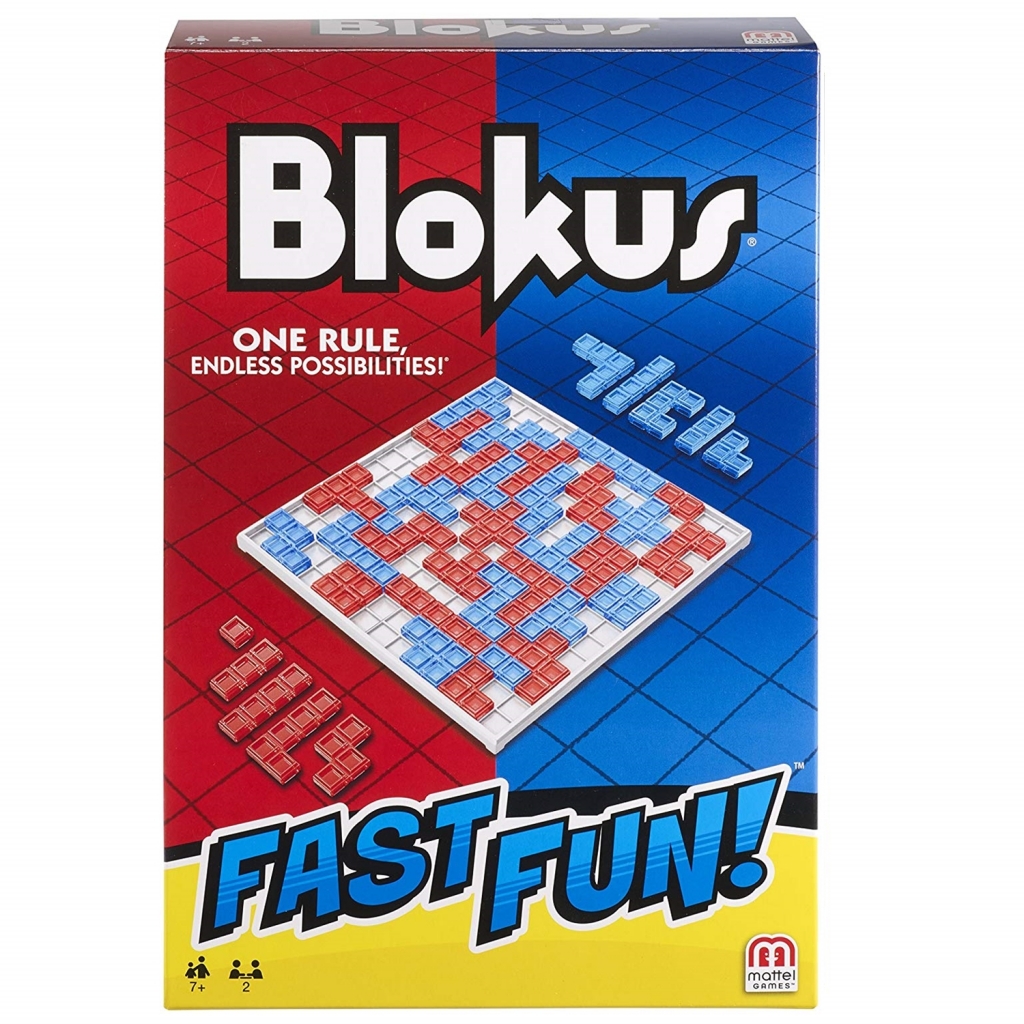 Mattel Blokus Fast Fun Game Nacw 20ex เกม บอร์ดเกม แมทเทล ของแท้ ราคา 705 บาท*ส่งฟรี