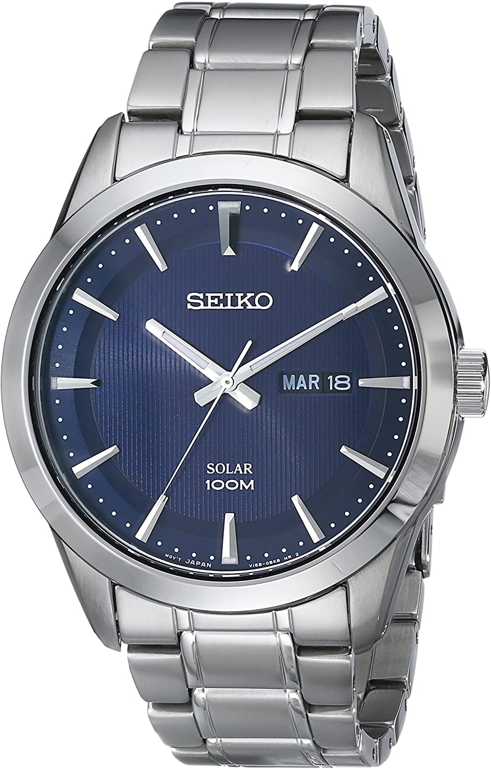 Đồng hồ Seiko cổ sẵn sàng (SEIKO SNE361 Watch) Seiko SNE361 Analog Display  Japanese Quartz Silver Watch [Hộp & Sách hướng dẫn của Nhà sản xuất + Người  bán bảo hành một