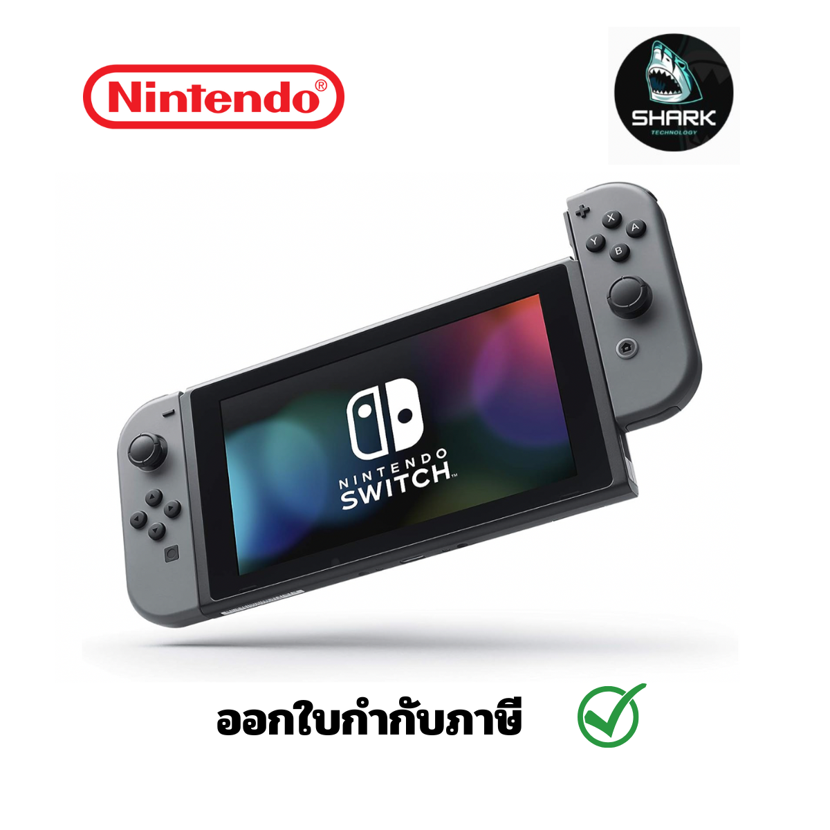 NINTENDO GAMING SWITCH RED BOX MODEL GEN 2 GRAY Please check the product before ordering. ราคา 10,319 บาท*ส่งฟรี