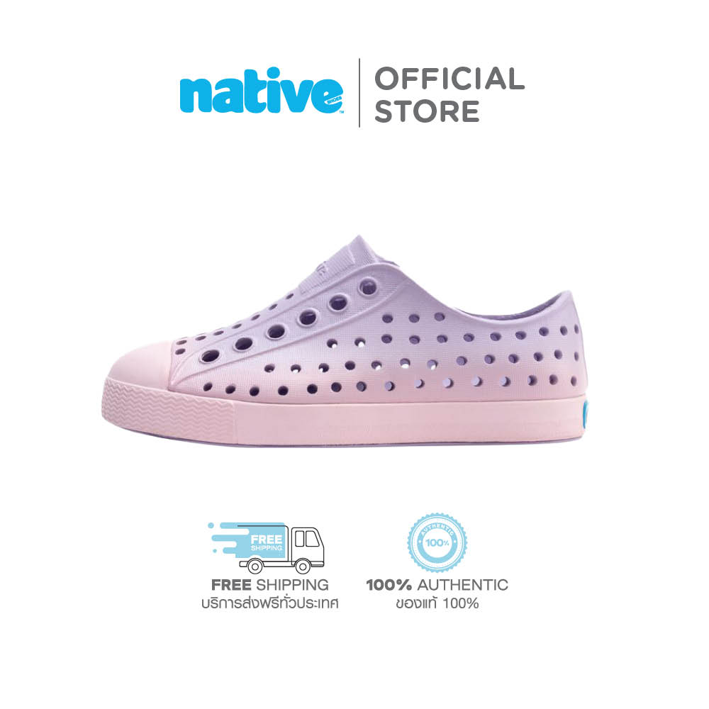 Native รองเท้ากันน้ำเด็กเล็ก EVA รุ่น Jefferson Sugarlite Ombre Tarlet Purple / Barely Pink / Tartlet Barely Ombre ราคา 2,790 บาท*ส่งฟรี