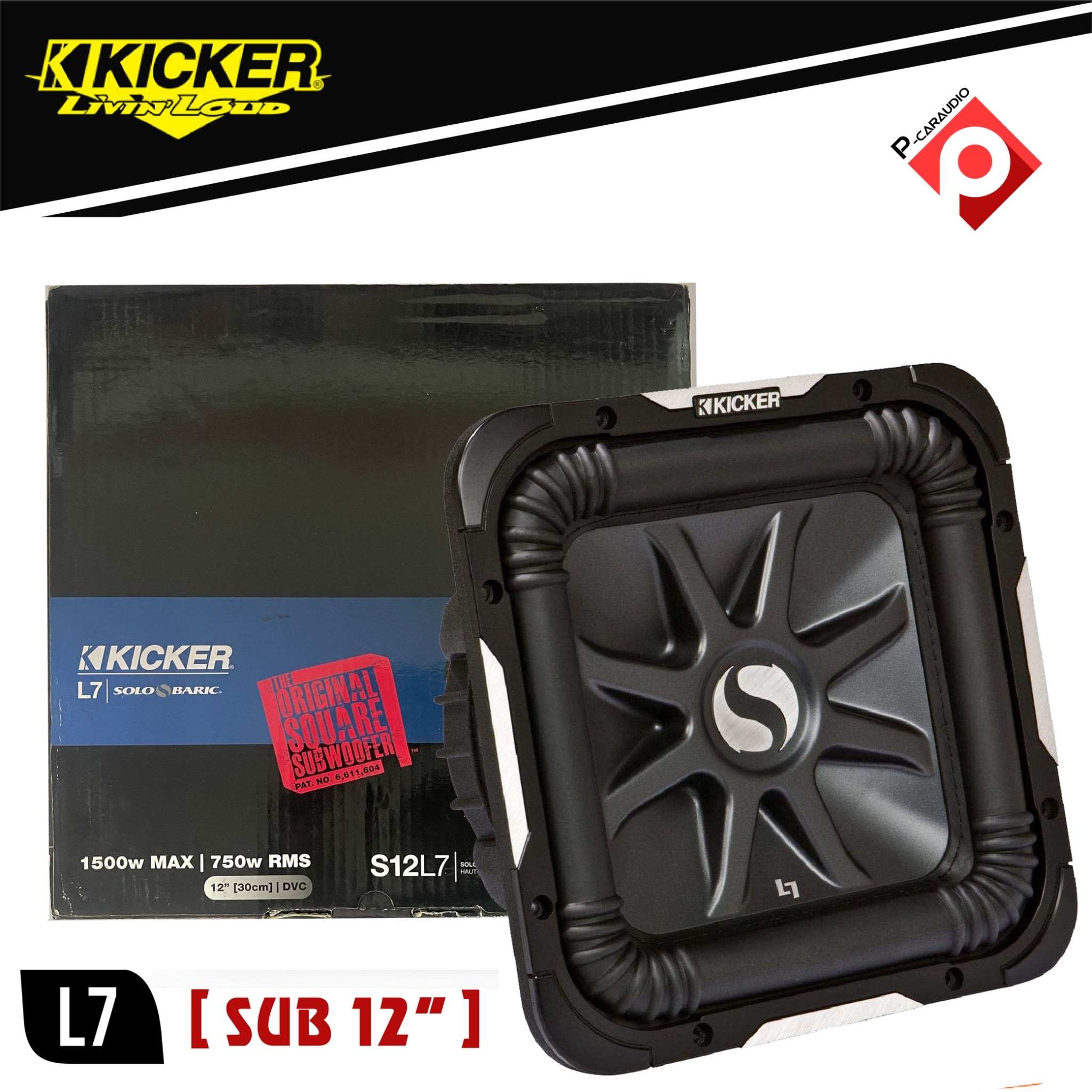 kicker L7S12 キッカー ソロバリック サブウーファー キッカー KICKER S12L7 ソロバリック NO.2 【楽天市場】【KICKER