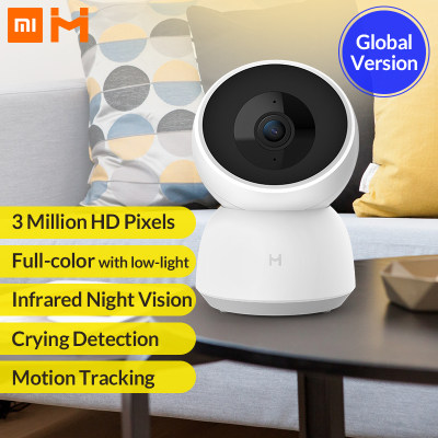 (2020 รุ่นใหม่ล่าสุด) กล้องวงจรปิด cctv Xiaomi IMILAB CCTV A1 ถ่ายได้360องศา ความชัด3ล้านพิกเซ่ล ถ่ายกลางคืนชัด อัพเกรดจากรุ่น2019 Mijia Camera
