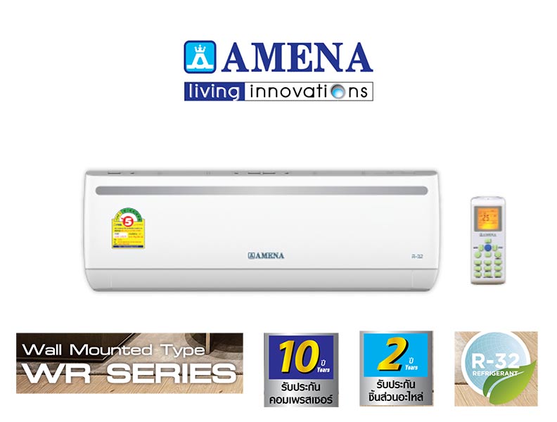 ดูภาพ แอร์ผนัง AMENA รุ่น WR13B-MNVKE ขนาด 12600 BTU เพิ่มเติม แอร์ผนัง AMENA รุ่น WR13B-MNVKE ขนาด 12600 BTU