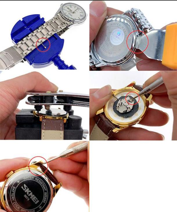 เกี่ยวกับ ชุดซ่อมนาฬิกา 13 ชิ้น ชุดซ่อมนาฬิกา ตัวถอดสาย