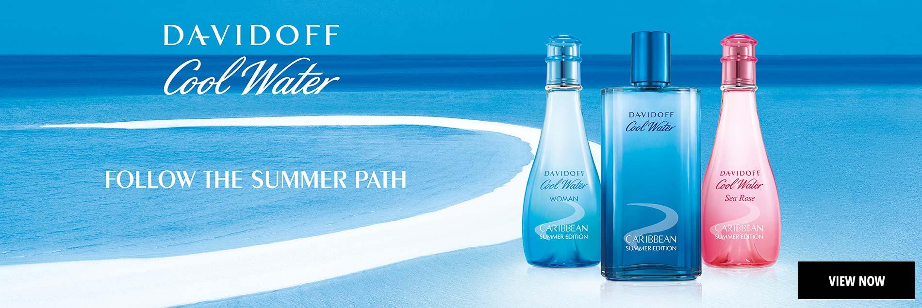 ผลการค้นหารูปภาพสำหรับ Davidoff Cool Water Woman Sea Rose Caribbean Summer Edition EDT 100ml.