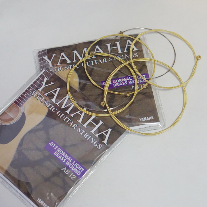 รูปภาพเพิ่มเติมของ สายกีต้าร์โปร่ง Yamaha เบอร์12 [1ชุด 6 สาย] นิ่มมือ เสียงดี เสียงใส #ส่งเร็วในไทย#