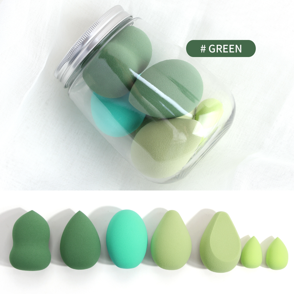 【 MAGEFY 】 7Pc Soft Makeup Sponge Puff Cosmetic Puff ฟองน้ำแต่งหน้าแบบเปียกและแห้ง