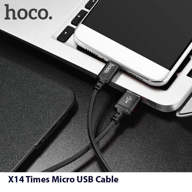 สายชาร์จ Hoco X14 ของแท้ 100% Time Speed Charger ความยาว 1-3 เมตร สำหรับ Micro USB/Type C/Lighting