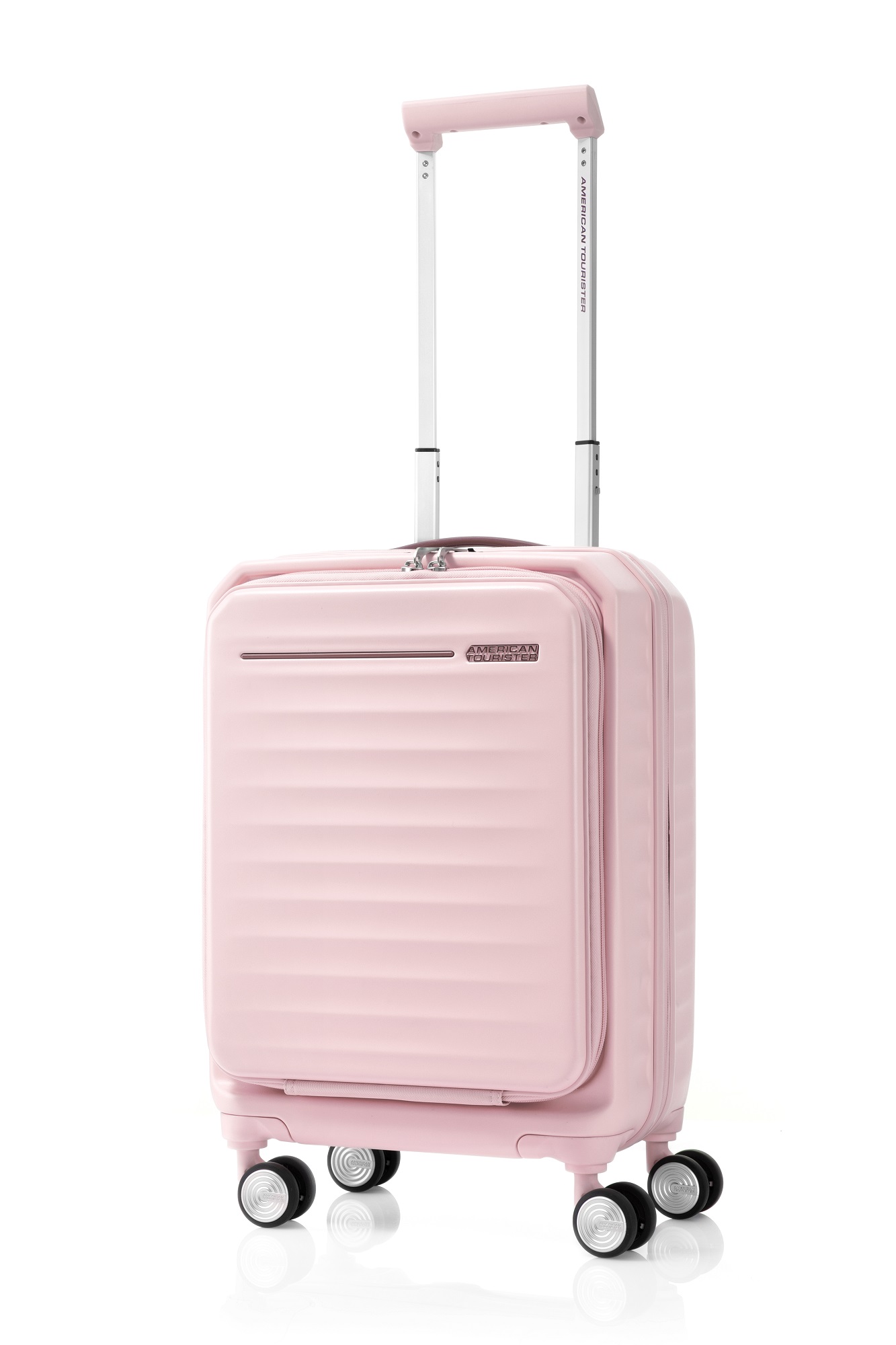 AMERICAN TOURISTER กระเป๋าเดินทางล้อลาก (19นิ้ว) รุ่น FRONTEC SPINNER 54/19 EXP TSA ราคา 6,800 บาท*ส่งฟรี