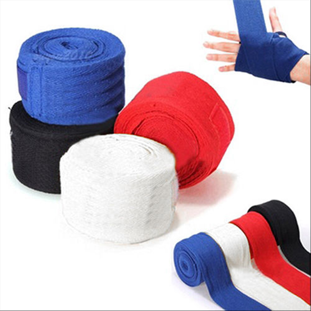 CLDH Punching Cotton Training Thumb Loop Glove Wrist Protector Fist Bandage Boxing Hand Wraps