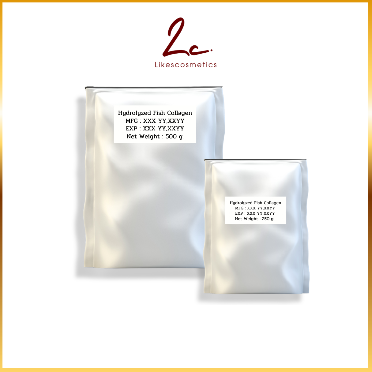(นำเข้าจากญี่ปุ่น) คอลลาเจนเพียวบริสุทธิ์ 100% Hydrolyzed Fish Collagen ราคา 950 บาท*ส่งฟรี