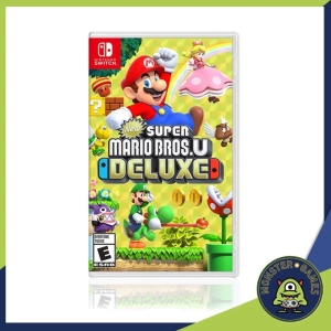สินค้า New Super Mario Bros U Deluxe Nintendo Switch game แผ่นแท้มือ1 !!!!! (Mario Bros U Switch)(Mario Bros U Deluxe Switch)(Super Mario Bros U Switch)