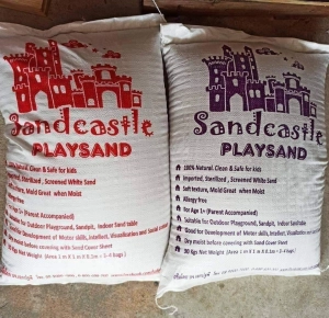 ภาพหน้าปกสินค้า30 kg Playsand for kid ทรายเด็กอบแห้งฆ่าเชื้อ 100% โรงงานขายเอง 270 THB รับที่ร้าน (pick at shop) 370 THB รวมค่าขนส่ง (Inc. Delivery) Sandcastle ทรายเด็ก ไม่มีฝุ่น ที่เกี่ยวข้อง