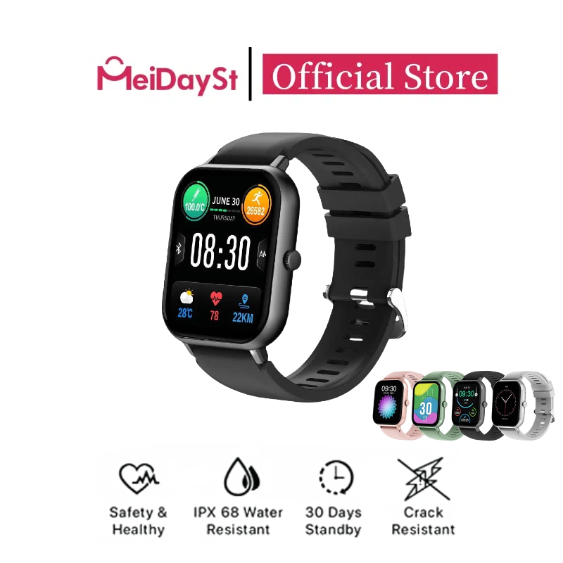 2.01 นิ้ว สมาร์ทวอทช์ นาฬิกาจอโค้ง นาฬิกาวิ่ง นาฬิกาสมาร์ทวอทช์ ตรวจสุขภาพ สมาทวอช smartwatch ภาษาไทย ราคา 2,399 บาท*ส่งฟรี