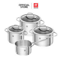 ZWILLING ชุดหม้อสเตนเลส 4 ชิ้น รุ่น Essence N1006146