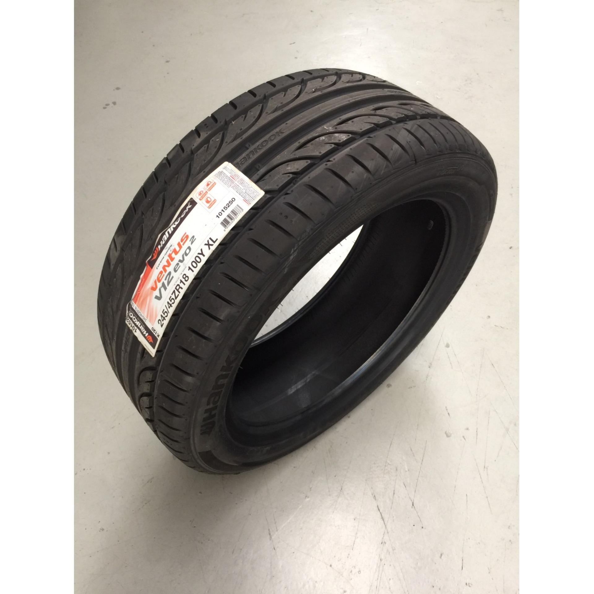 ประกันภัย รถยนต์ แบบ ผ่อน ได้ เชียงราย Hankook ยางรถยนต์ 245/45R18 รุ่น V12 (K120) จำนวน 1 เส้น