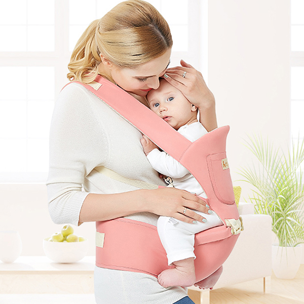 ข้อมูลเกี่ยวกับ Hipseat Baby Carrier for 0-36 months Lightweight & breathable Sle for travel