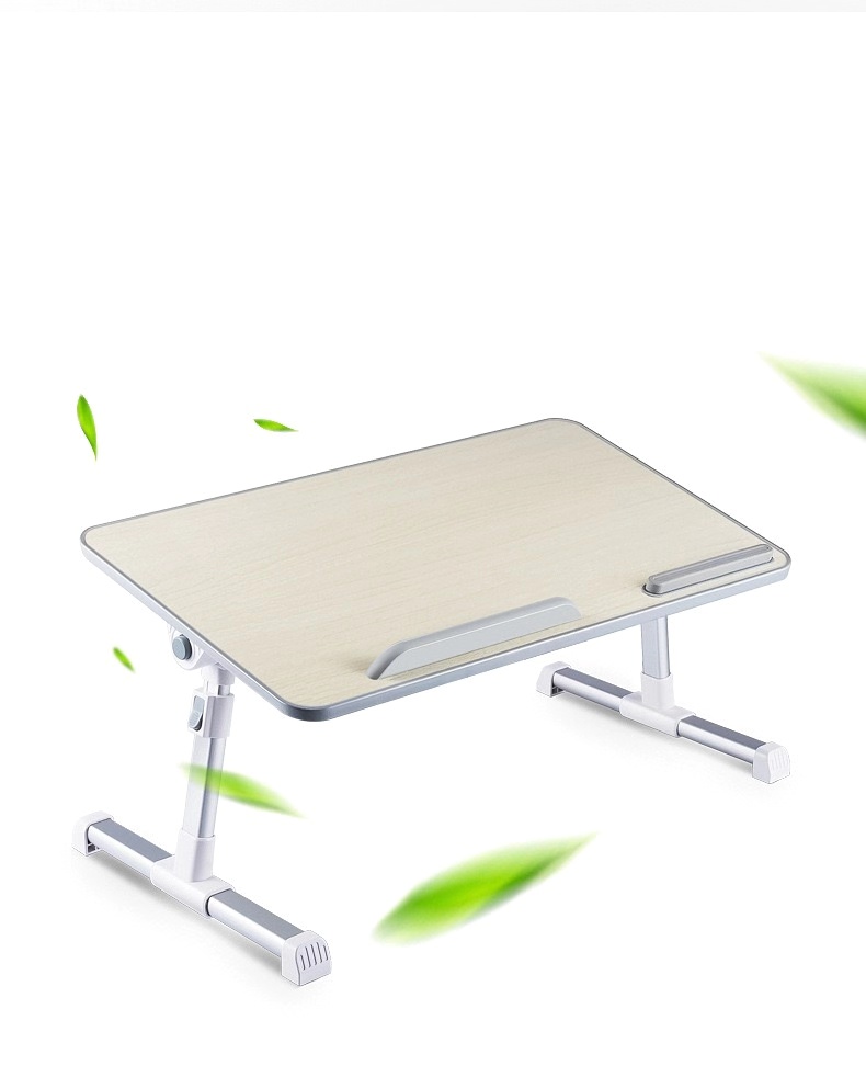 ภาพประกอบคำอธิบาย Laptop stands A8 โต๊ะวางโน๊ตบุค ที่วางโน้ตบุค ขนาดพกพา ปรับสูงต่ำได้ พับเก็บง่ายสะดวก โต๊ะวางคอมแล็ปท๊อป สีเขียว (gray)