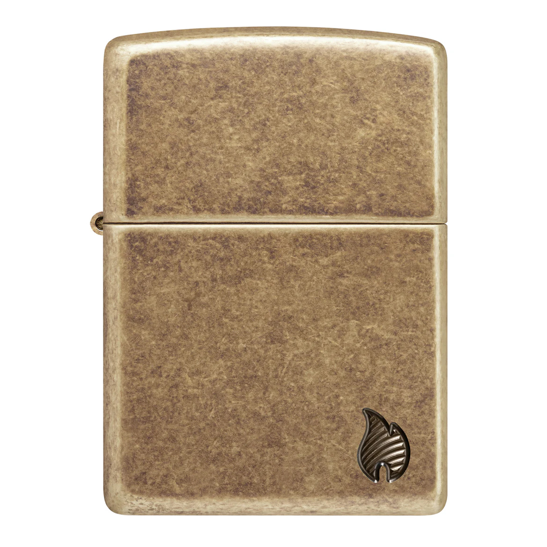 46400 Zippo Armor Series Flame ของแท้ (Empty Zippo Lighter without Fuel ไฟแช็กเปล่าไม่มีเชื้อเพลิง) ราคา 2,150 บาท*ส่งฟรี