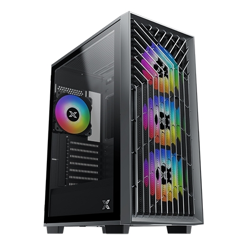LUX G •ABS Plastic FP & Left TG •4PCS X24A Fan & Galaxy II Fan Control Kit • ATX, M-ATX, Mini-ITX ราคา 1,790 บาท*ส่งฟรี