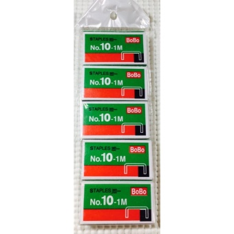 ลูกแม็กเบอร์10 แพ็ค 5 กล่อง ลูกแม็กเบอร์10 แพ็ค 5 กล่อง