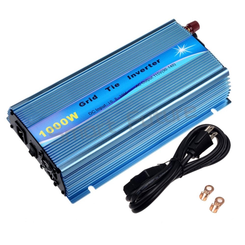 1000 วัตต์ MPPT แผงโซล่าเซลอินเวอร์เตอร์ DC20V-45V TO AC190-260V ยึดแผงไมโคร INVERTER สำหรับ 24 โวลต์ 30 โวลต์ 36 โวลต์แผงโซล่าหรือระบบลม - INTL