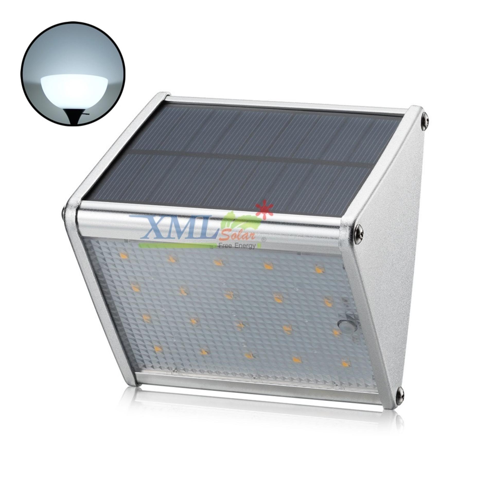 โคมไฟติดผนัง โซล่าเซลล์ ทรงสามเหลี่ยม 20 SMD LED (เเสง : ขาว) โคมไฟติดผนัง โซล่าเซลล์ ทรงสามเหลี่ยม 20 SMD LED (เเสง : ขาว)