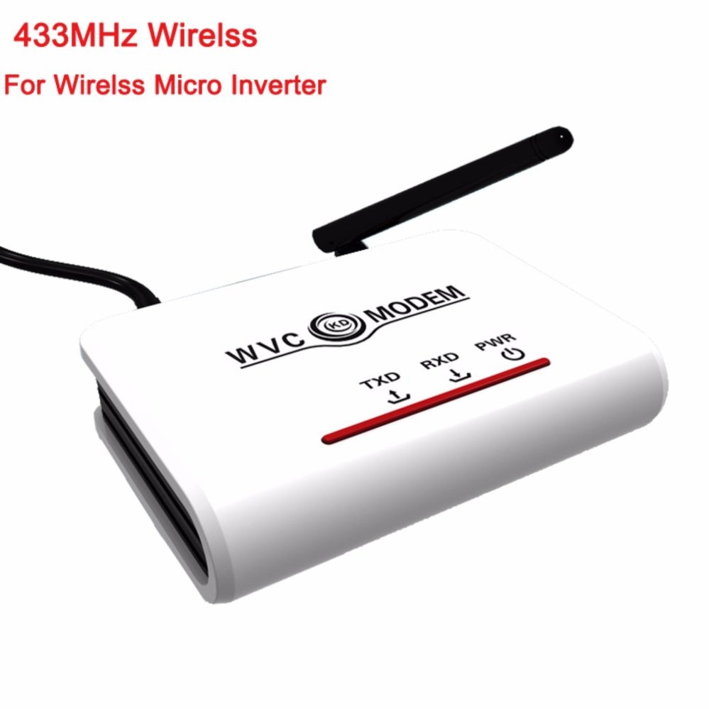 433 เมกะเฮิร์ตซ์ไร้สายโมเด็มดับบลิววีซีสำหรับ Wireless WVC1200 ไมโครอินเวอร์เตอร์กันน้ำ - INTL