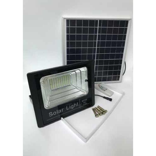 โคมไฟสปอร์ตไลท์ 60W LED solar flood light  