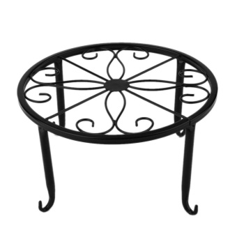 BeFu European Style Flower Pot Rack Metal Design Bonsai Potted Plant Stand Shelf Black - intl BeFu European Style Flower Pot Rack Metal Design Bonsai Potted Plant Stand Shelf Black - intl