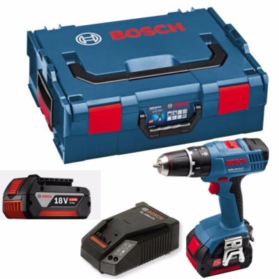 Bosch สว่านกระแทกไร้สาย18V. รุ่นGSB 18-2-LI+ L-BOXX136
